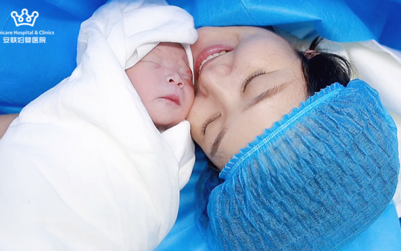 宝妈成功实现“一剖二顺”！安联医院首个“新年宝宝”诞生记